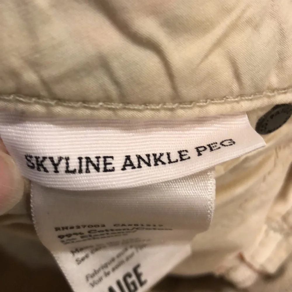 Paige Floral Skyline Ankle Peg. 25 - Picture 5 of 16